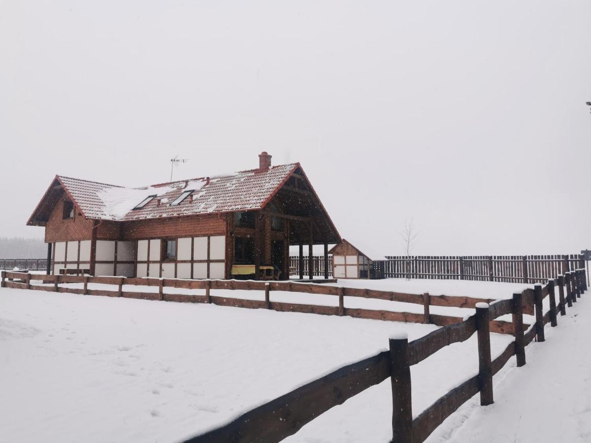 Villa Kaszuby W Ostoja Bukowo - U Malgoski Domek 6 Z Widokiem Na Las I Internetem Borowy Mlyn Exterior foto